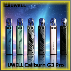 UWELL Caliburn G3 Pro 咖哩棒 旗艦款電子煙套裝 防漏升級