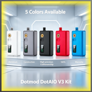 佩特里DotMod DotAIO V3 Kit 電子煙主機｜高規格可替換式電子菸主機，台灣熱賣款