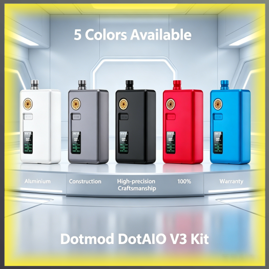 佩特里DotMod DotAIO V3 Kit 電子煙主機|高規格可替換式電子菸主機,台灣熱賣款
